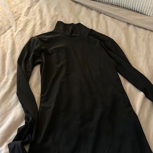 Black turtle neck